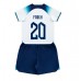 England Phil Foden #20 Hjemmedraktsett Barn VM 2022 Korte ermer (+ Korte bukser)